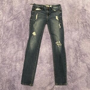 Sneak Peek Jeans Women's Distressed Size 5